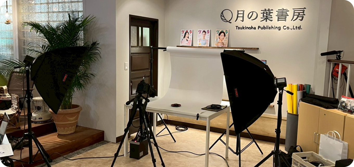 撮影現場の様子