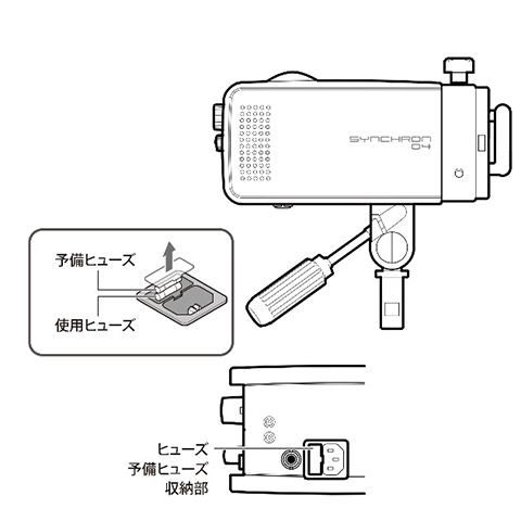 SYNCHRON 04／SYNCHRON 04RCヒューズ詳細画像